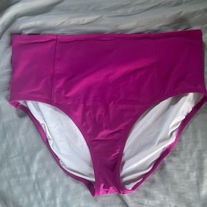 Lands End High Waisted Swim Brief